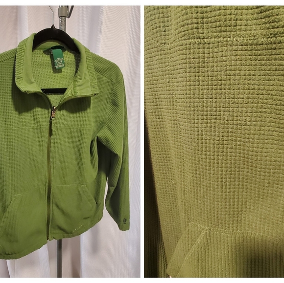 LL Bean Childs L (14-16) Waffle Fleece - Picture 1 of 3